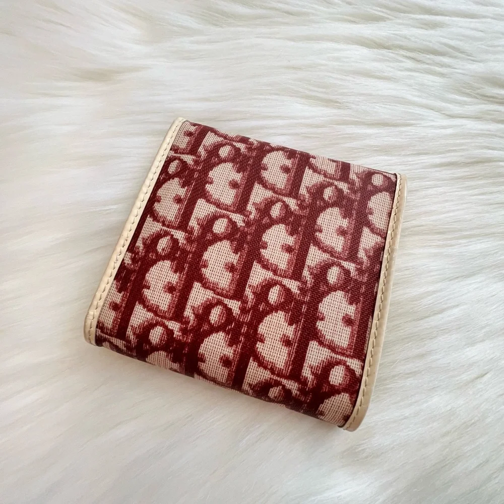 Authentic Christian Dior Trifold Wallet